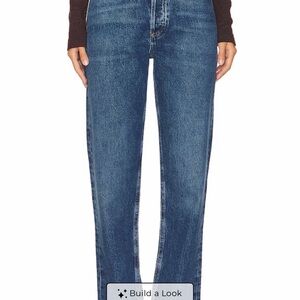 Agolde 90s Pinch Waist High Rise Straight Jeans in Control